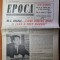 ziarul epoca 26 iunie-2 iulie 1991-interviu regele mihai