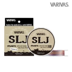 FIR TEXTIL VARIVAS AVANI SLJ SUPER LIGHT JIGGING MAX POWER PE X8 150m 20.2lb 10m x 5 culori foto