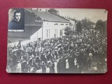 Procesiune la inmormantarea preotului catolic Paul Fulda 1922