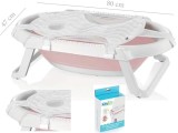 Suport Textil pentru Cadita Pliabila Babyjem, 0+ Luni, 6kg, 47x80cm, Bumbac