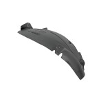 Carenaj aripa interioara punte fata RENAULT CLIO III (R0/1), 09.2005-2014, partea stanga, spre fata; polipropilena (PP/PPE); 16 jante,