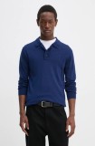 G-Star pulover de l&acirc;nă bărbați, culoarea bleumarin, light, D25066-D847
