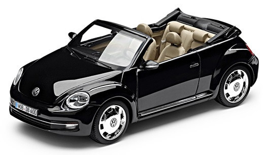 Macheta Oe Volkswagen Beetle Decapotabil 1:43 Negru 5C309930054H