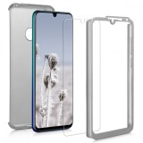 Husa pentru Huawei Y7 (2019) / Y7 Prime (2019), Policarbonat, Argintiu, 47665.67, Carcasa, Kwmobile
