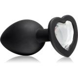 Cumpara ieftin Blush Temptasia Bling Plug dop anal Small black 7,2 cm