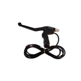 Maneta frana stanga e-bike Bafang, cablu 1600 mm, plastic/aluminiu, Negru Ultimate FactoryBikes