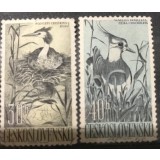(CEHOSLOVACIA 1 ) Timbre serii Straine Fauna Pasari