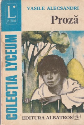 Vasile Alecsandri - Proza foto