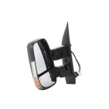 Oglinda exterioara Iveco Daily, 07.20, partea Stanga, culoare sticla crom, sticla convexa, carcasa cu textura, cu incalzire, ajustare electrica,