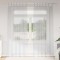 Perdele cu perdele 2 pcs Gri deschis 140 x 245 cm Poliester