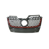 Grila radiator VW Golf 5 (Hatchback), 10.2003-05.2009, 1K0853651E, 951305-1 doar pentru modelele GTI; grila masca fara emblema