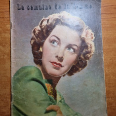 revista saptamana femeilor-16 februarie 1946 - limba franceza-moda,sfaturi,copii