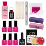 Cumpara ieftin Kit Consumabile Oja Semipermanenta Summer Glam SensoPRO Milano + CADOU
