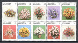 Columbia.1982 Buchete de flori bloc 10 DF.293