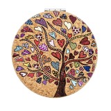 Cumpara ieftin Oglinda portabila din pluta Love Tree