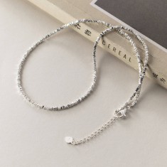 Accesoriu de Impact: Colier Argint 925 &lsquo;Spart&rsquo; cu Senzație Ușoară Arg230X