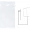 Pungi Plastic Cu Fermoar Pentru Sigilare, 100 X 150 Mm, 100 Buc/set, Kangaro - Transparente