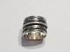 Inel Antistres Argint 925 Spinner Marime 56 - Bronz, Cupru, 7.42gr