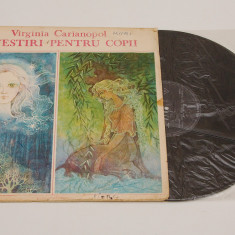 Virginia Carianopol – Povestiri Pentru Copii - disc vinil vinyl LP