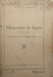 Mihail T. Berza - Memorator de Istorie. Antichitatea si Evul Mediu pana la 1300