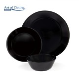 SERVICIU MASA OPAL NEGRU 18 PCS, CATANIA