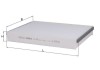 MAHLE LA 875 Filtru, aer habitaclu