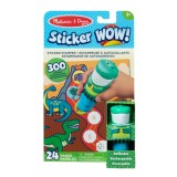 Activitati cu autocolante sticker wow dinozaur, Melissa &amp; Doug