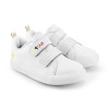 Pantofi Fete Bibi Agility Mini Happy White 25 EU, Alb, BIBI Shoes