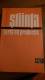 Stiinta forta de productie 1964