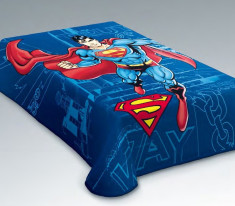 Patura pat copii Belpla Ster 01 Superman foto