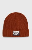 Jack Wolfskin caciula culoarea rosu, din tricot gros