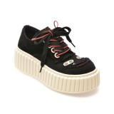 Pantofi sport GRYXX negri, 240013, din material textil