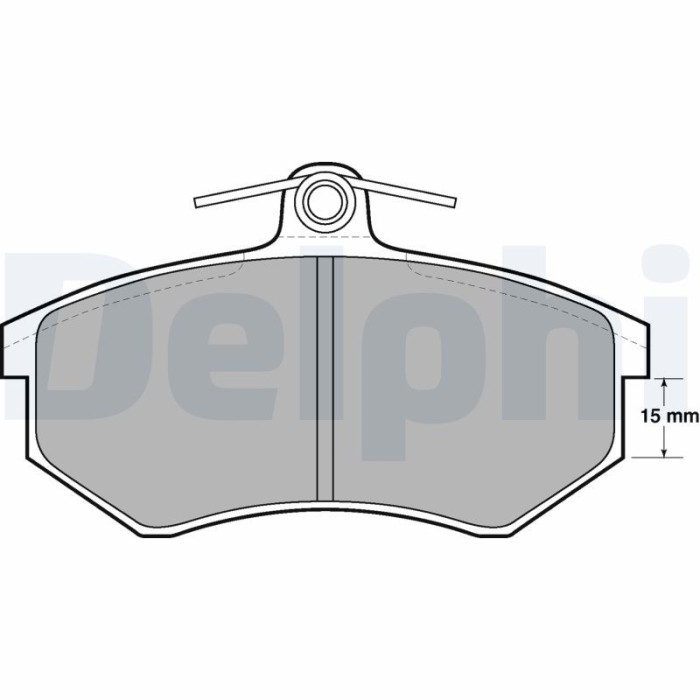 DELPHI LP429 set placute frana,frana disc