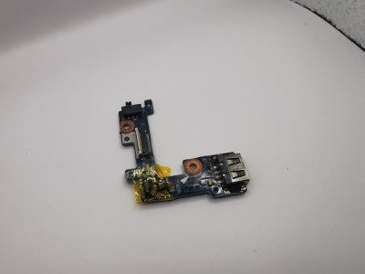 Dell Latitude E5440 Placa anexe usb si buton wifi foto