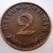 2.644 GERMANIA 2 REICHSPFENNIG 1938 J