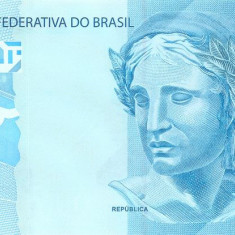 BRAZILIA █ bancnota █ 100 Reais █ 2010 █ P-257a █ Seria AA █ UNC █ necirculata