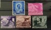 ROMANIA 1950 LP 261 CENTENARUL NASTERII EMINESCU, serie MNH, Nestampilat