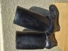 Cizme Dama Piele Vechi, Decor Vintage, Marime 38-39, Stil Militar, Piele Naturala