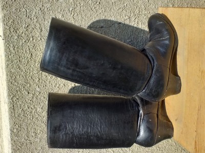 Cizme vechi dama marime 38-39, decor foto