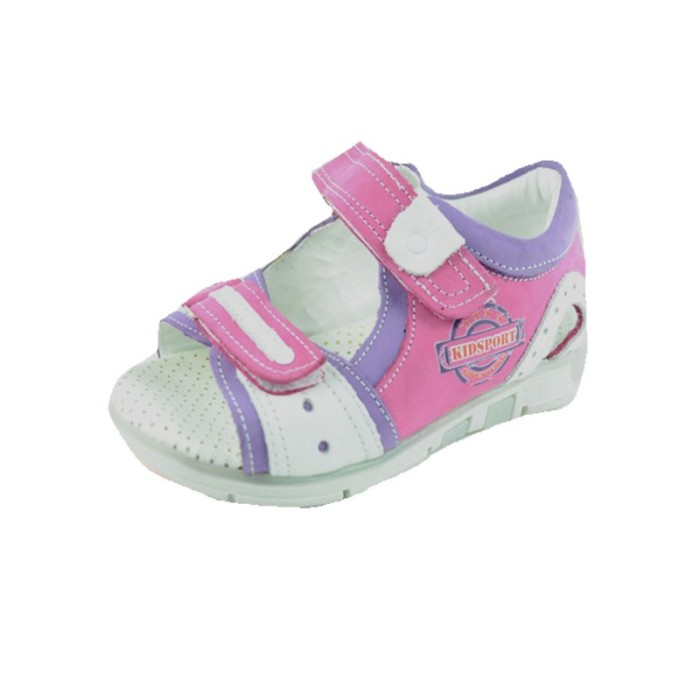 Sandale ortopedice din piele pentru fetite Scode SCDF1, Multicolor Sandale ortopedice din piele pentru fetite Scode SCDF1, Multicolor