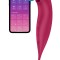 Vibrator Clitoridian Twirling Pro Connect App, Bordo