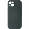 Husa silicon TPU Matte verde inchis pentru Apple iPhone 13