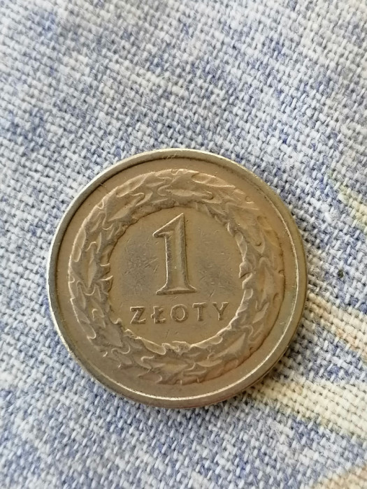 MONEDA - 1 ZLOT 1992-POLONIA