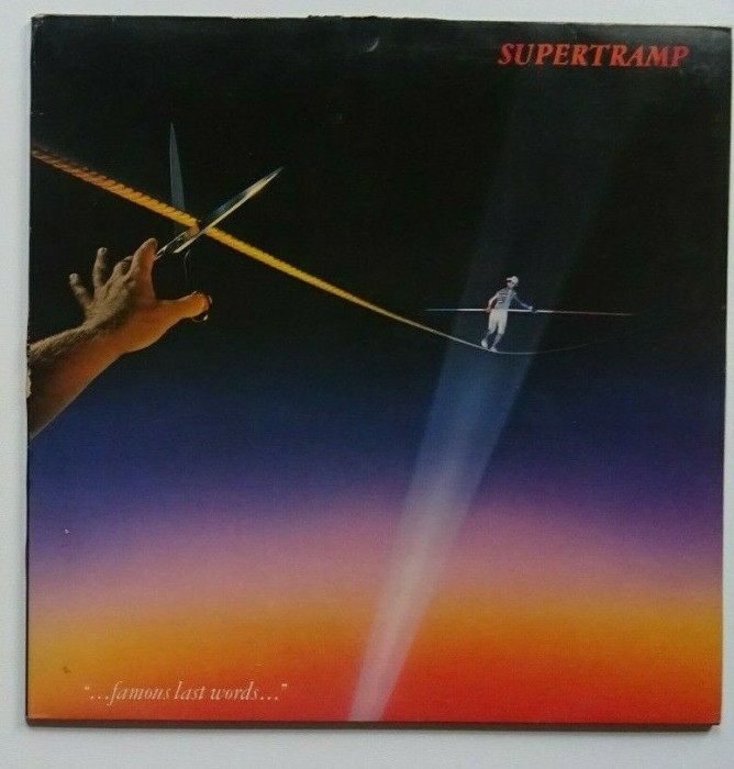 LP Supertramp - &quot;...Famous Last Words...&quot;