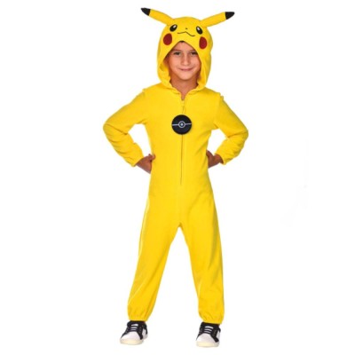 Costum Pokemon Pikachu pentru copii 8-10 ani 134 cm foto