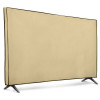 Husa de praf pentru televizor 65 inch, Kwmobile, Bej, Textil, 51704.11