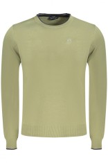 North Sails Pulover barbati, cu mini logo brodat, Regular fit, Verde deschis, S