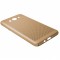 Husa tip capac spate Metallic Mesh aurie pentru Samsung Galaxy J7 (2016) J710