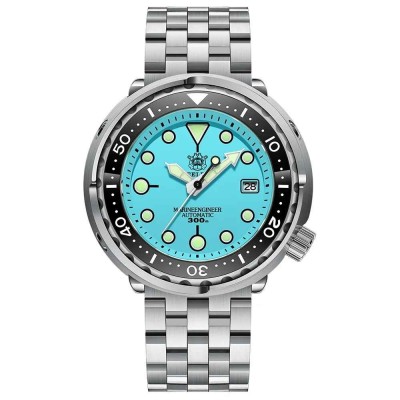 Ceas barbatesc STEELDIVE SD1975 Automatic NH35, safir, 300M diver foto