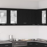 Dulap suspendat vidaXL din stejar negru 50x31x60 cm din lemn prelucrat